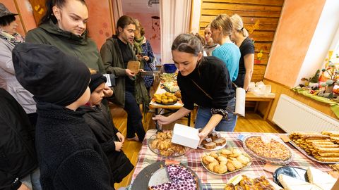 GALERII ⟩ Kohvik Waldorfkooli lasteaias tegi peentele puhvetitele silmad ette