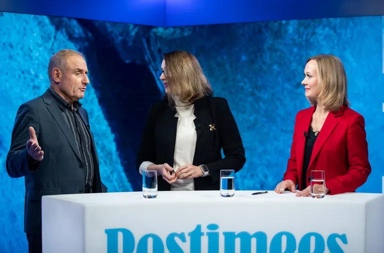 Otse Postimehest Estonia erisaade Ants Laaneots ja Evelyn Sepp.