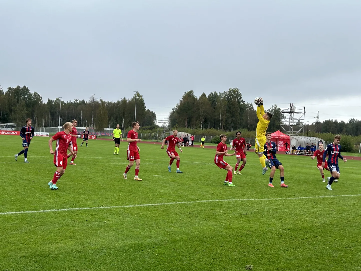 Paide Linnameeskond U21 üritas, kuid auvärav mänguhoo üles saanud Harju JK Laagri üle jäi saamata.