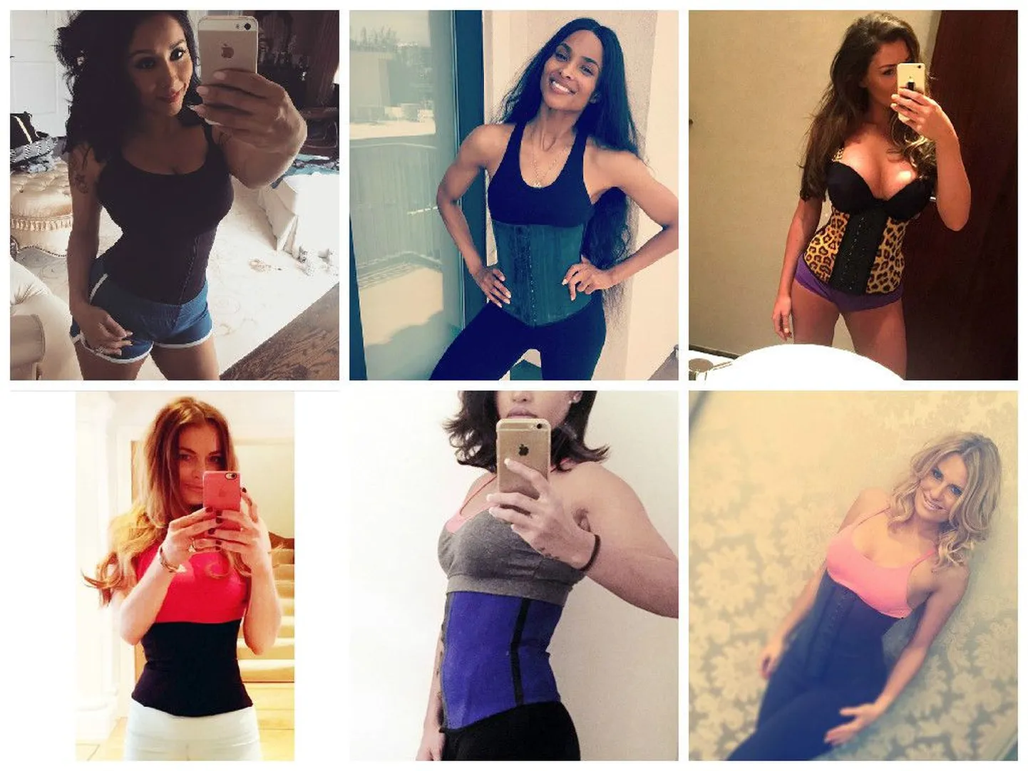 Kuulsused, kes näitavad halba eeskuju: Nicole Polizzi, Ciara, Jessica Wright, Danielle Armstrong, Lindsay Lohan, Vanessa White.