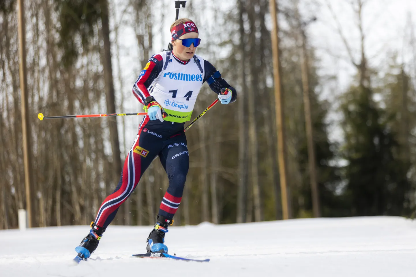 Norra laskesuusataja Isak Frey.