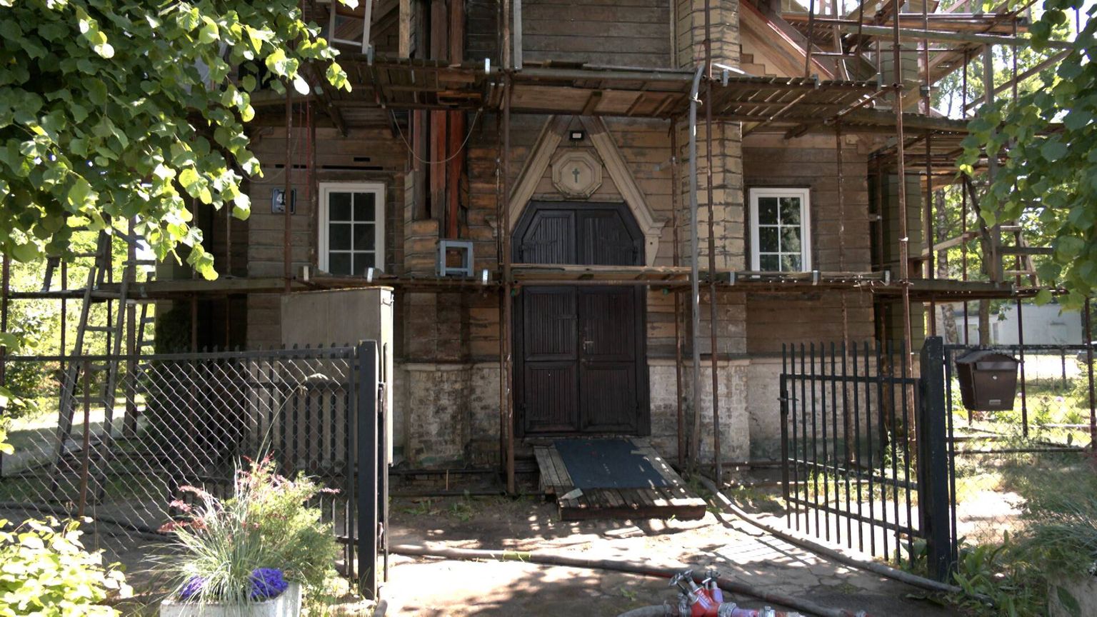 Деревянная церковь в Болдерае спасена от пожара