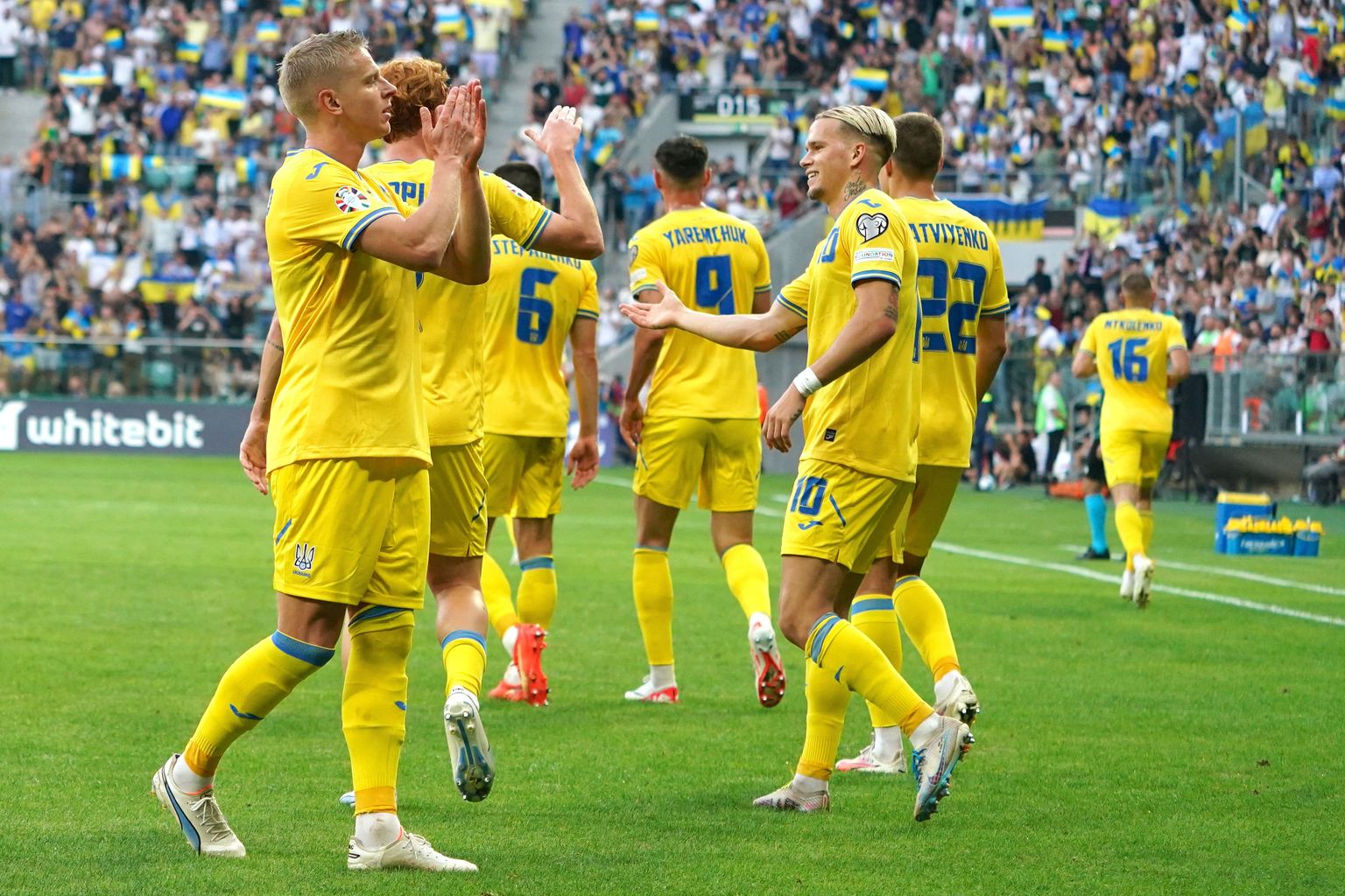 Ukrainas izlases futbolisti