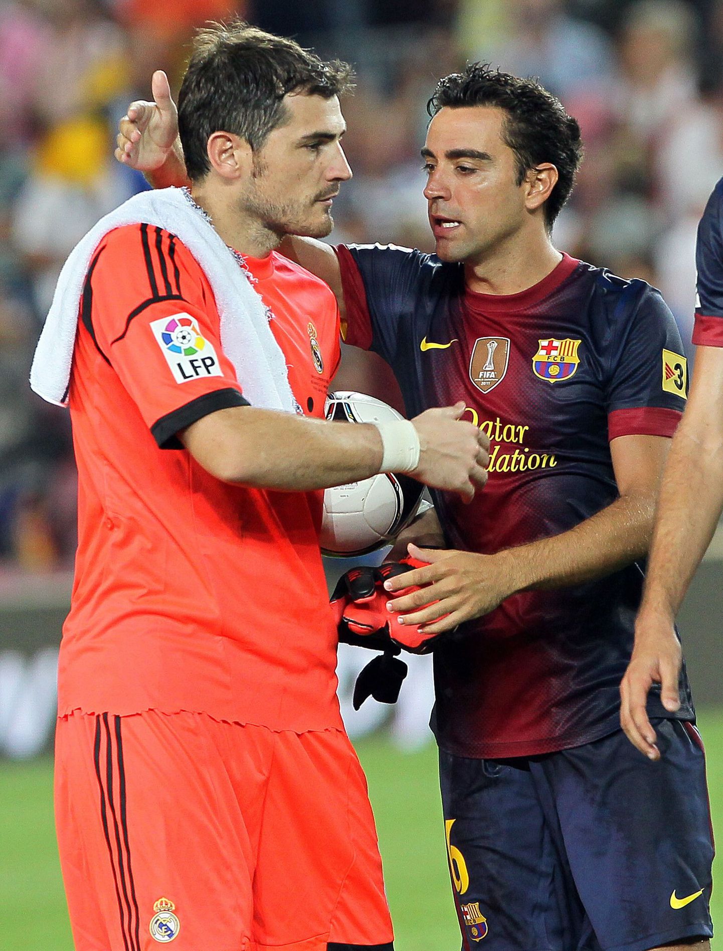 Iker Casillas (vasakul) ja Xavi on head sõbrad.