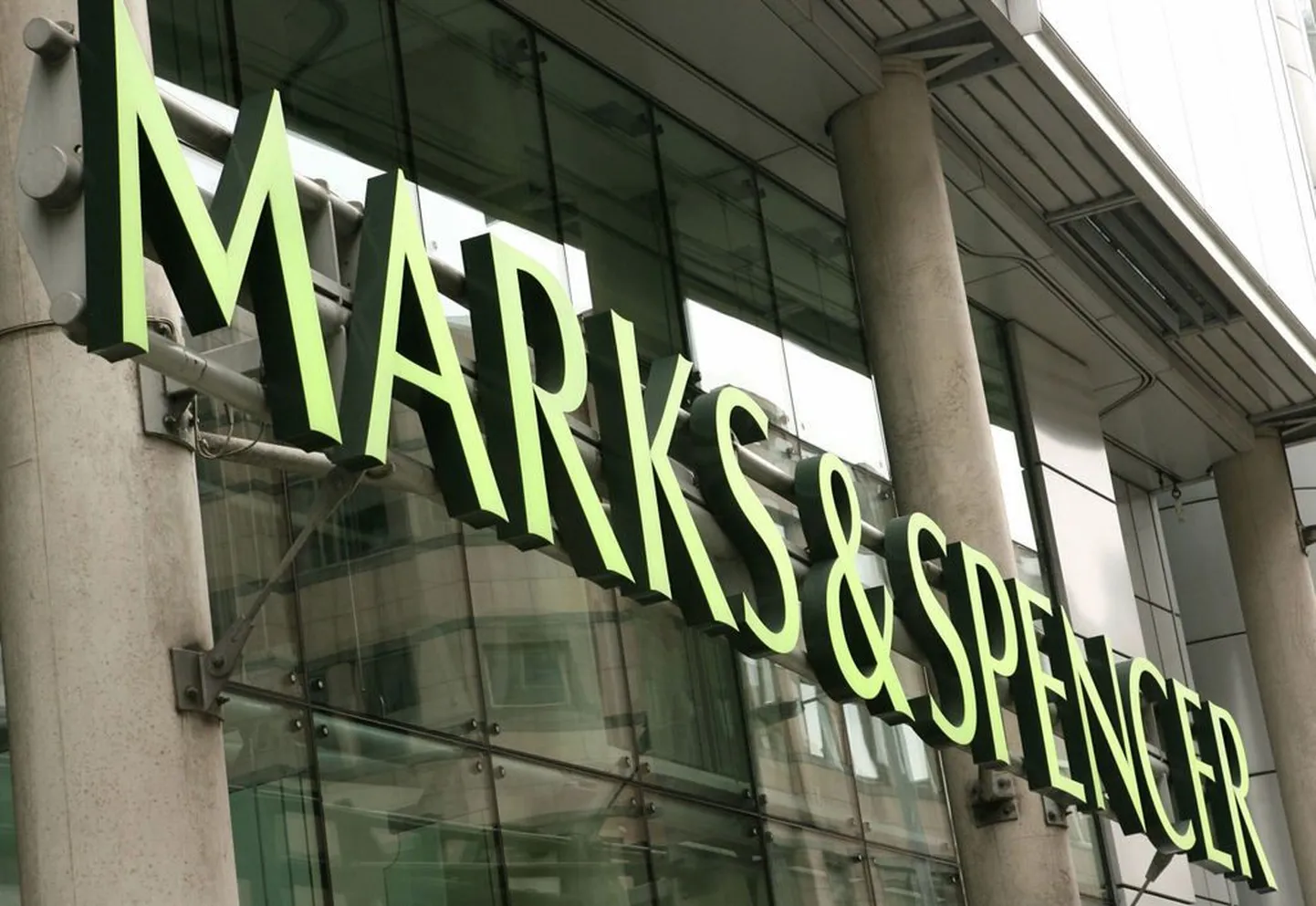 Firma Marks & Spencer kauplus Kesk-Londonis.