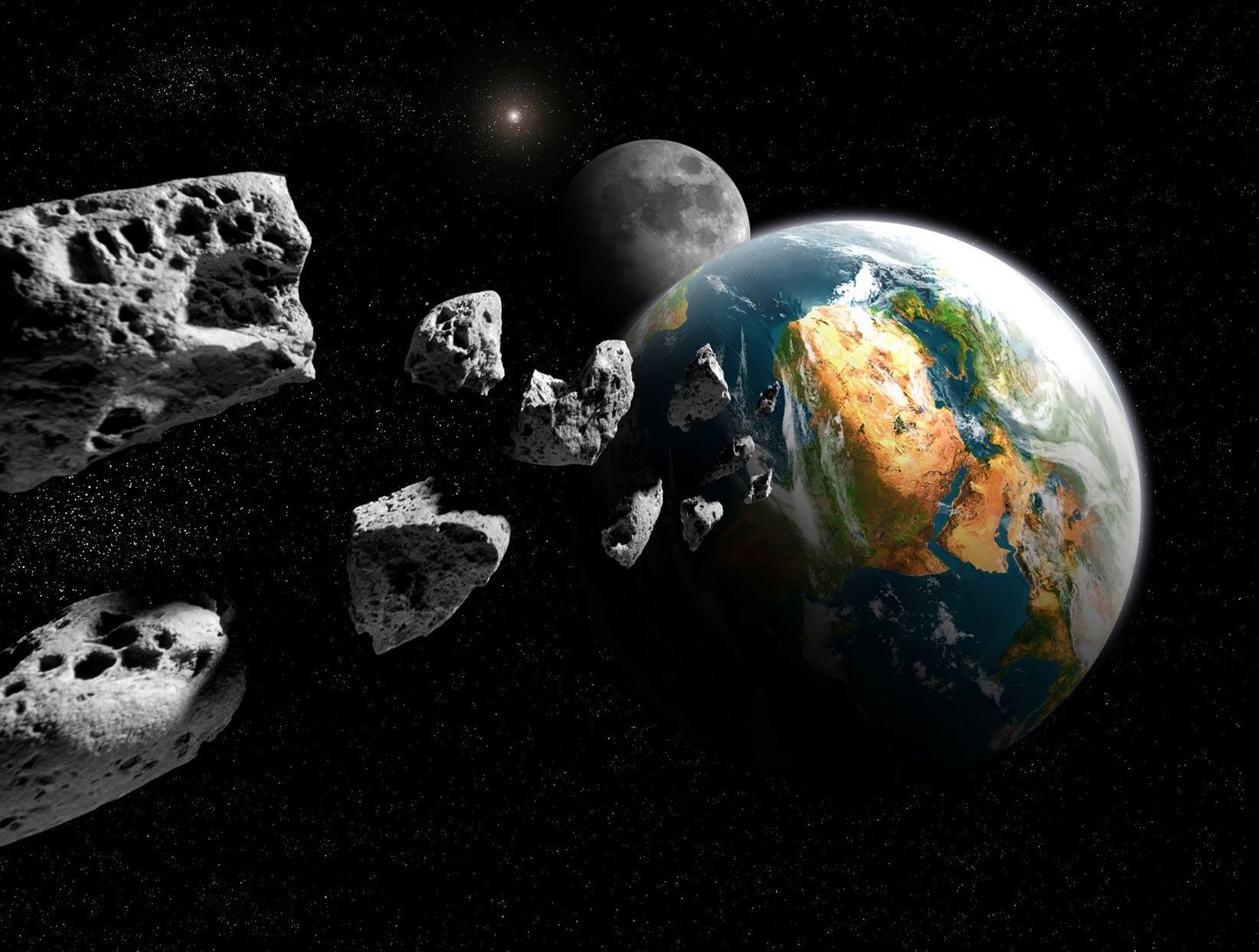 NASA soovitus Maad ohustavate asteroidide puhuks: palvetada