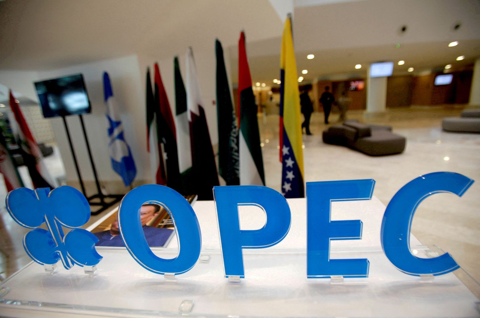 OPEC logo. Pilt on illustreeriv.