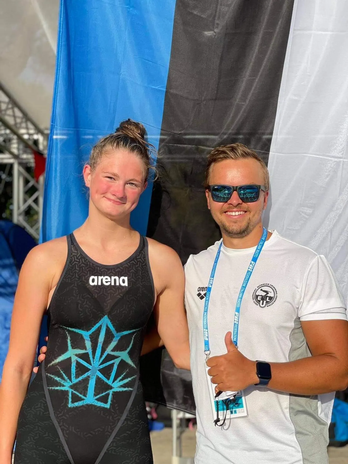 Eneli Jefimova ja tema treeneri Henry Heina koostöö tõi Euroopa juunioride meistrivõistlustelt kolm medalit.