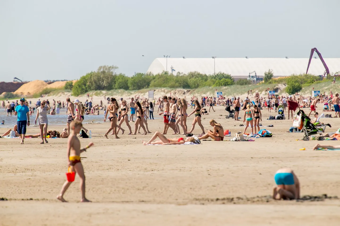 Pärnu rand kui kuurortlinna visiitkaart.