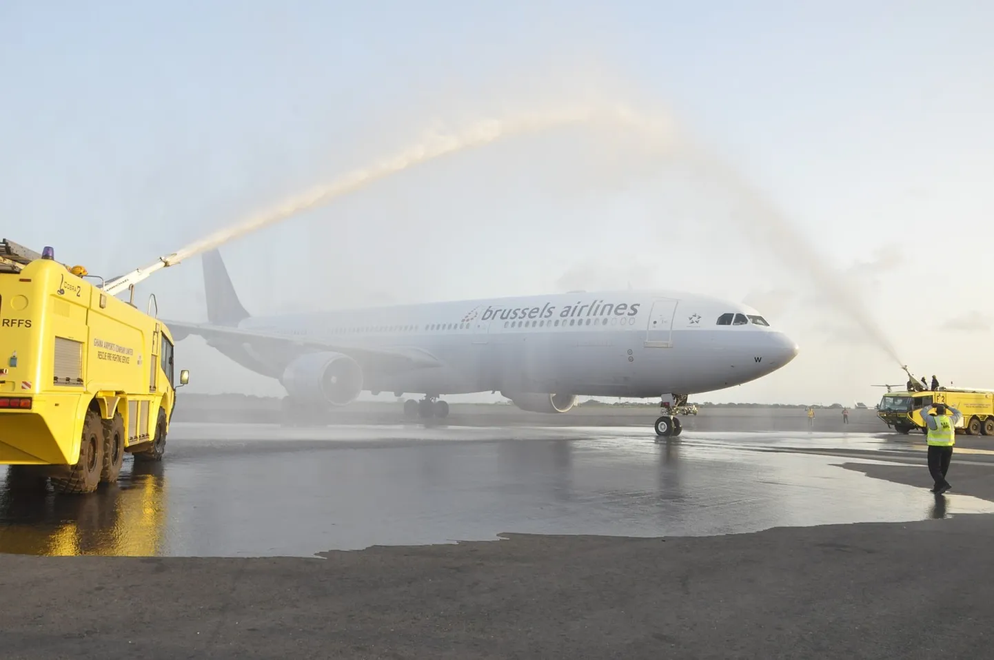 Brussels Airlinesi lennuk.