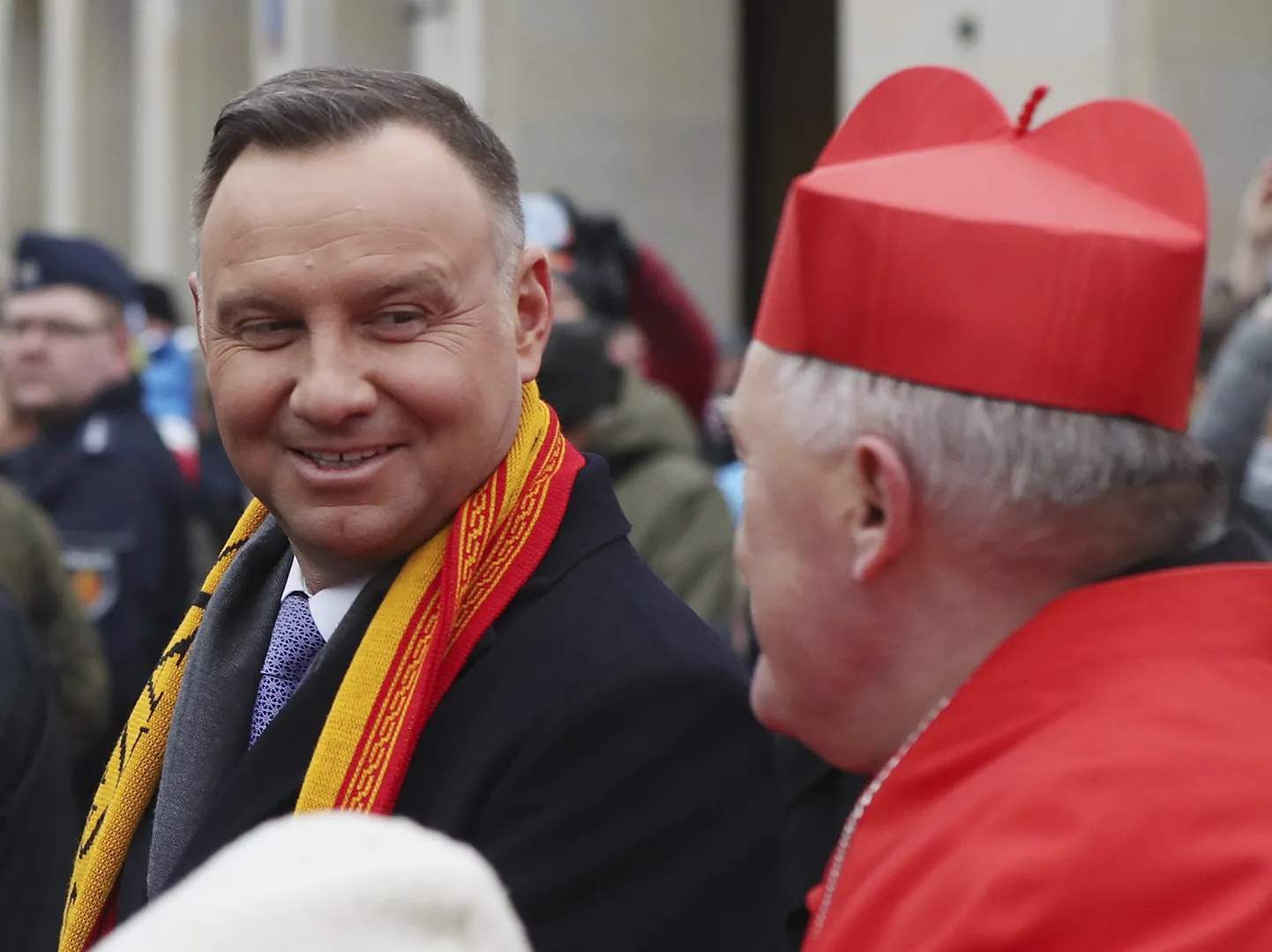 Poola president Andrzej Duda (vasakul).