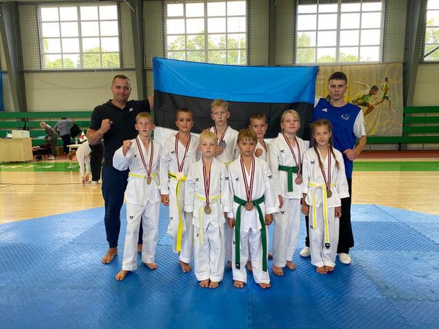 Lätis toimunud taekwondo turniiril Eestit esindanud ML Spordi noored sportlased said ühtekokku seitse medalit.