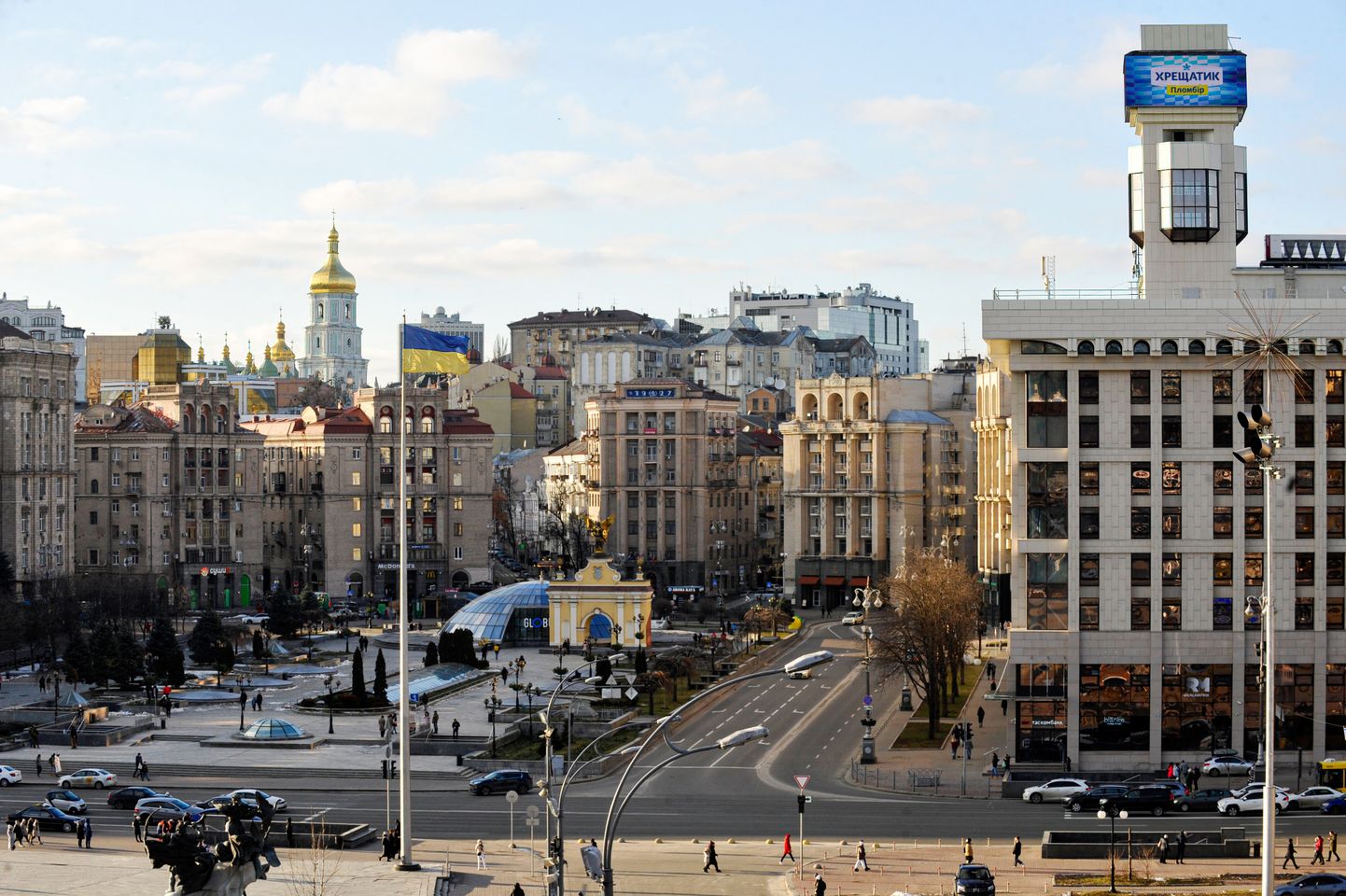 Kiievi keskväljak.