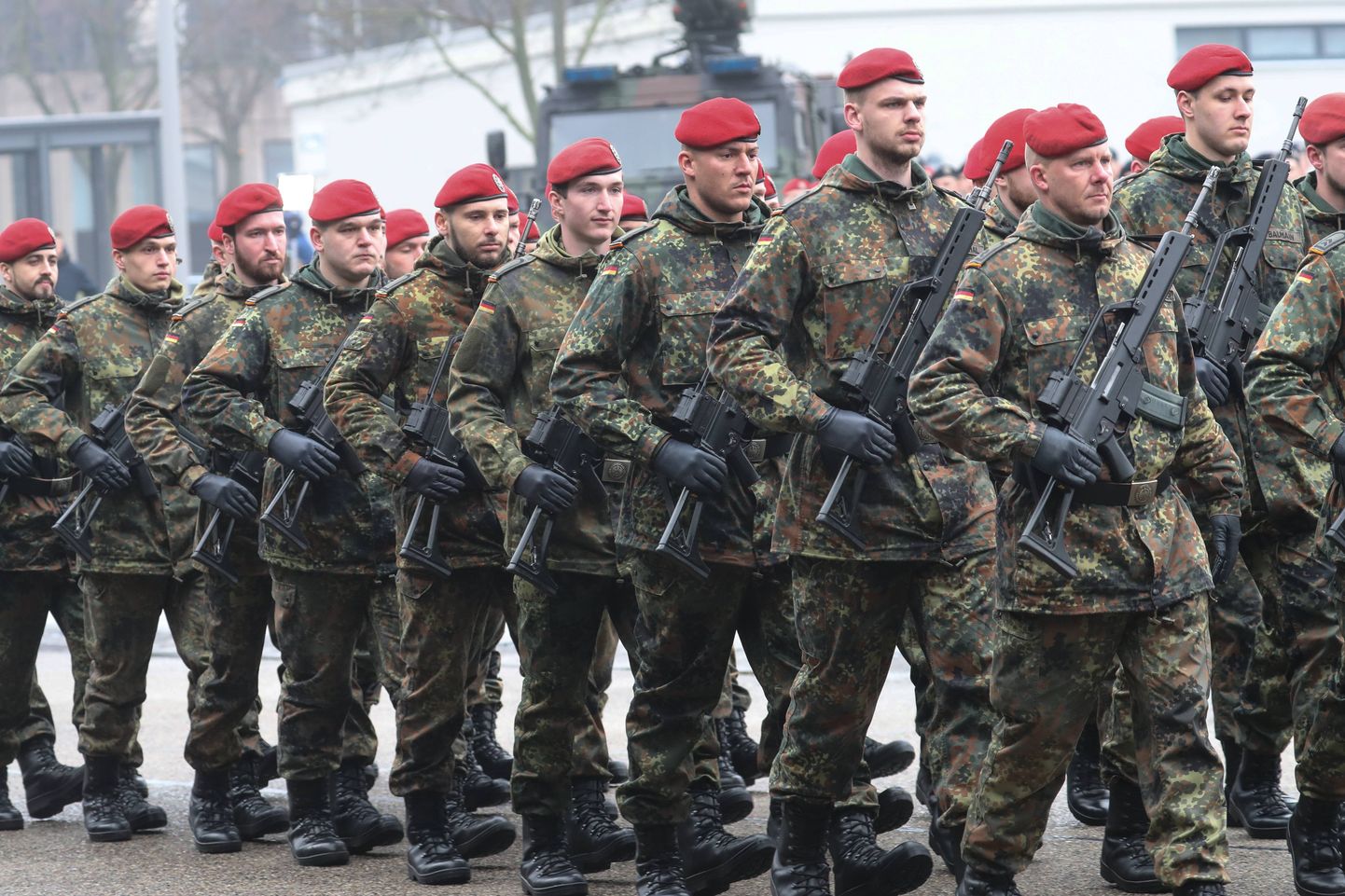 Saksa sõjaväelased.