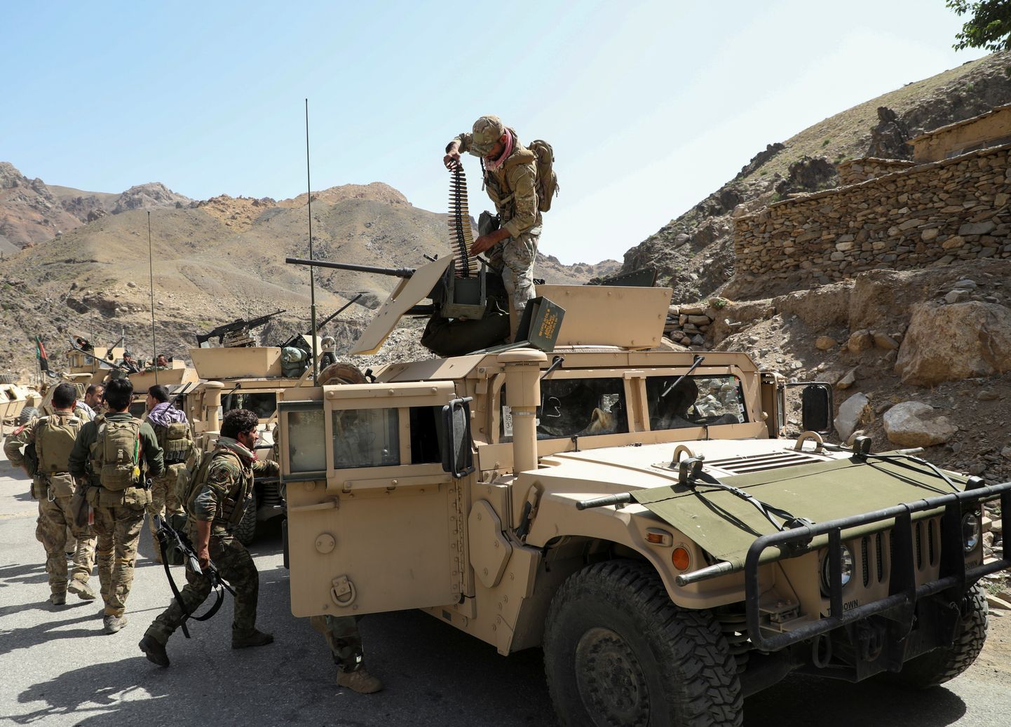 Афганские коммандос, ообученные и экипированные западными союзниками, считались самыми боеспособными частями афганской национальной армии.