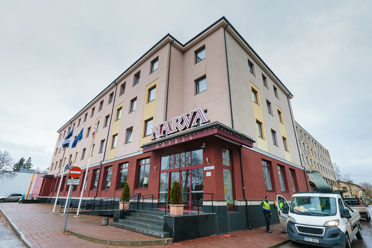 Отель "Narva" расширится на подвальный этаж, где появится банно-релаксационный центр.