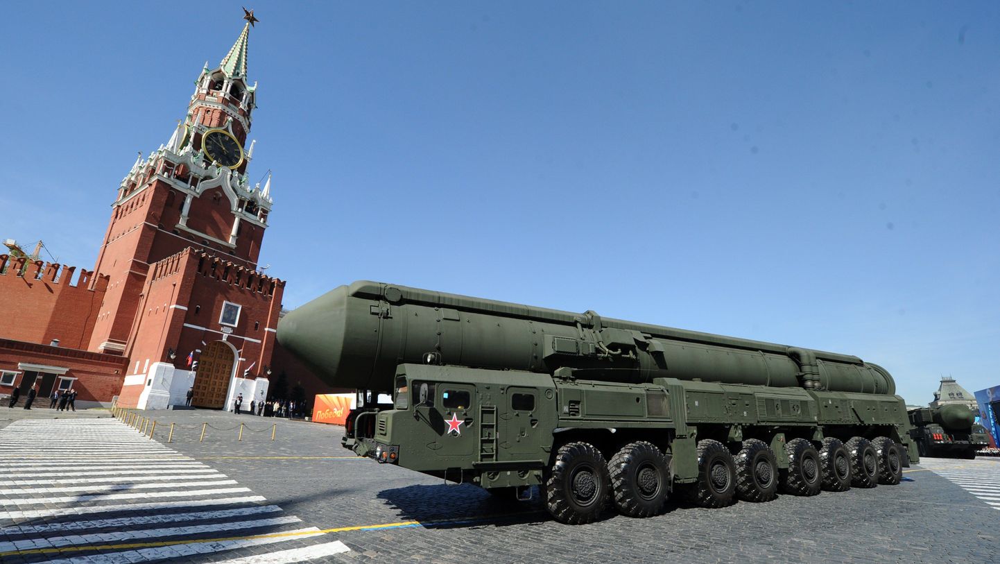 Venemaa kontinentidevaheline tuumarakett Topol-M.