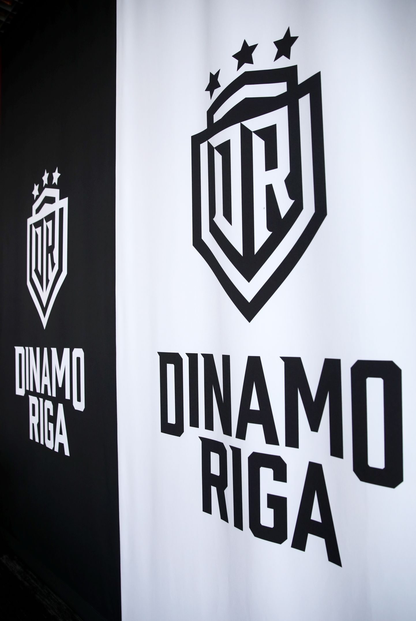 Rīgas "Dinamo" jaunais logo.