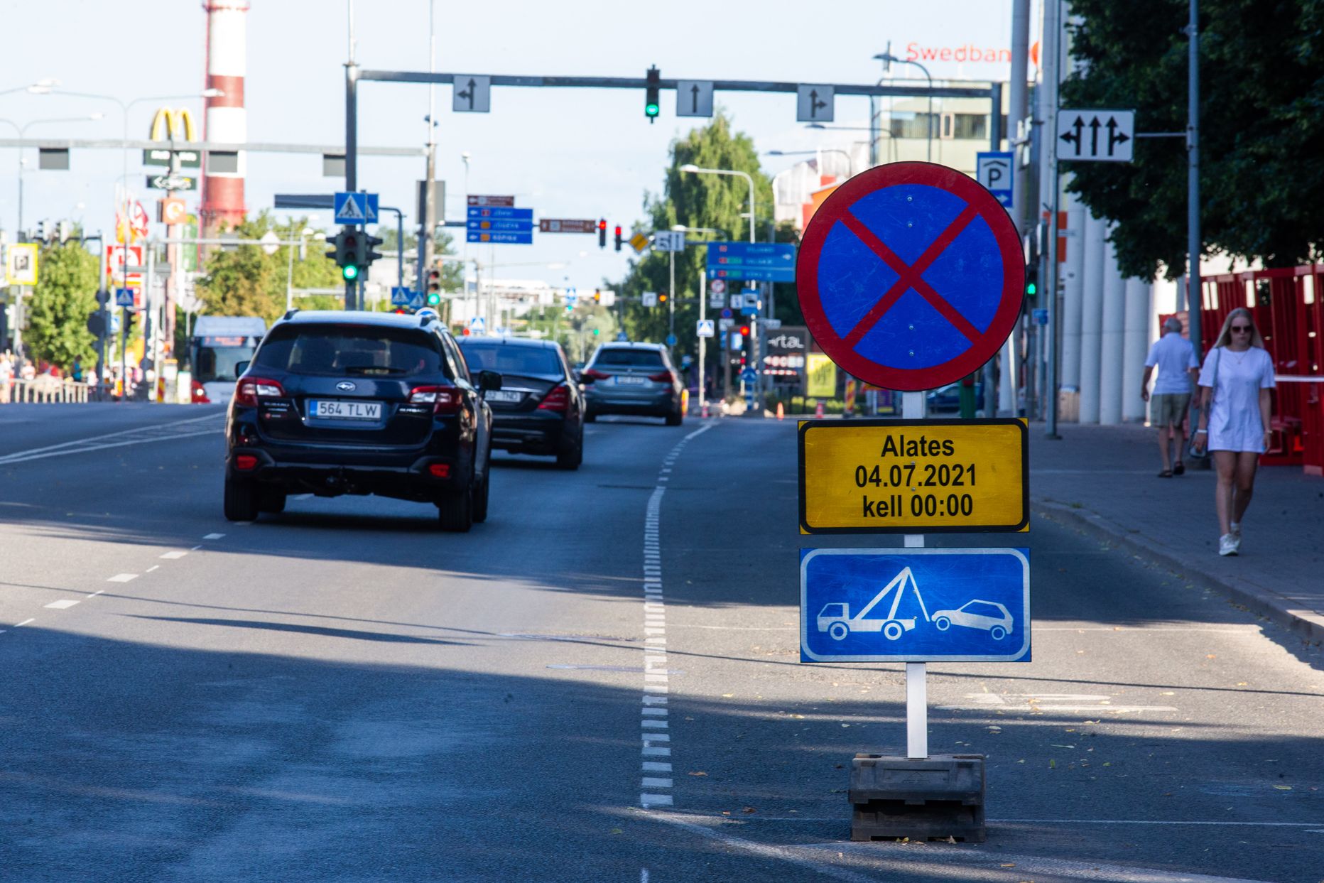 Teelõigul võtab 9. juulist koha sisse  Autovabaduse puiestee.
