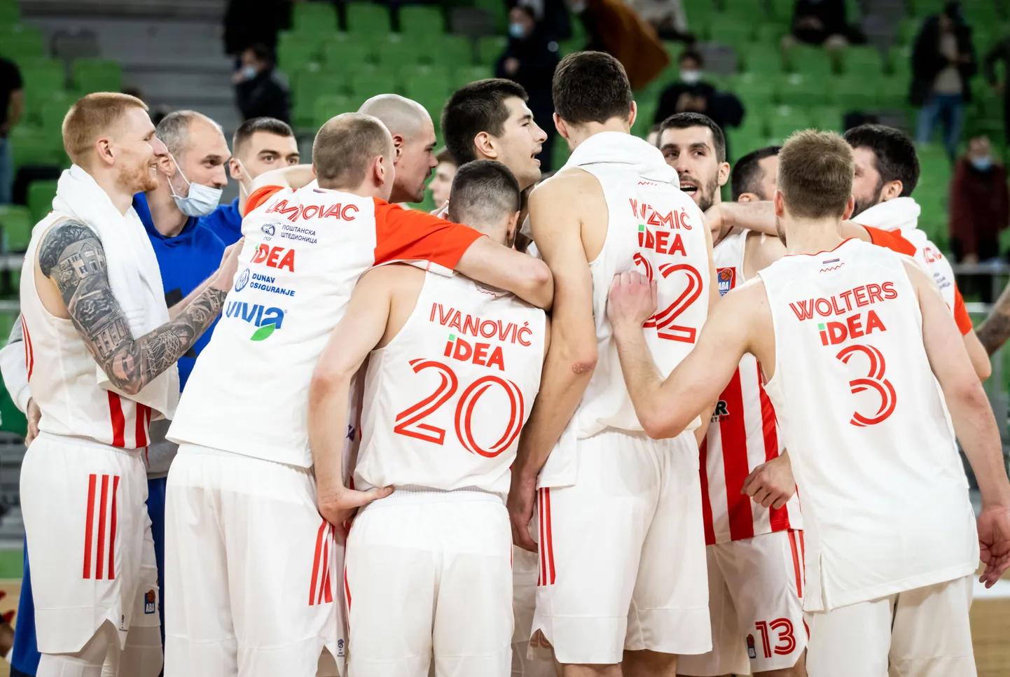 Crvena zvezda mängumehed.