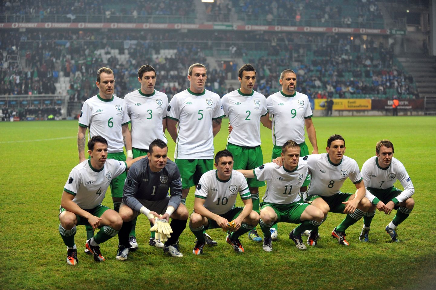 Iirimaa jalgpallikoondis.