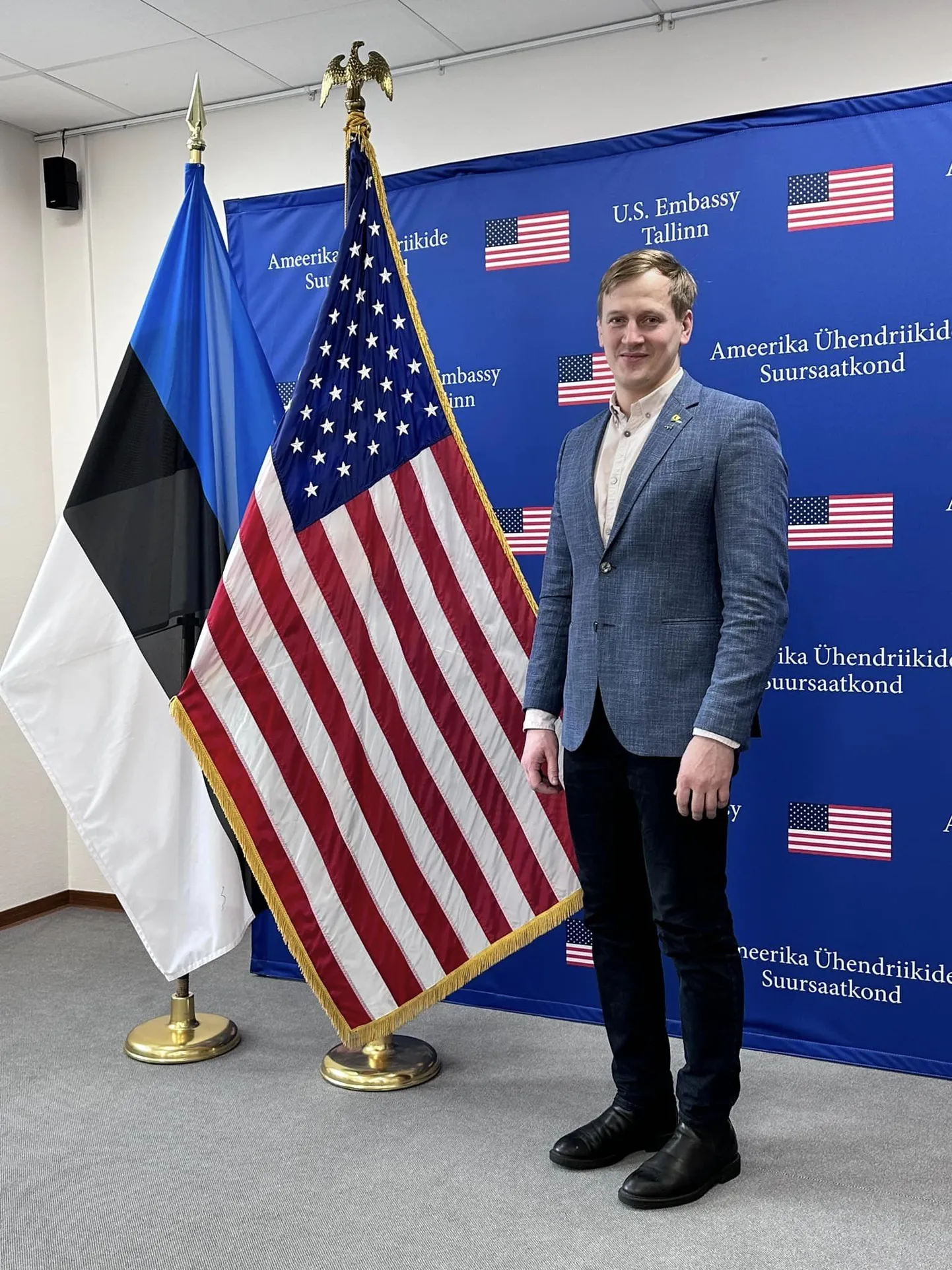 Järva vallavanem Toomas Tammik sõitis visiidile USA-sse