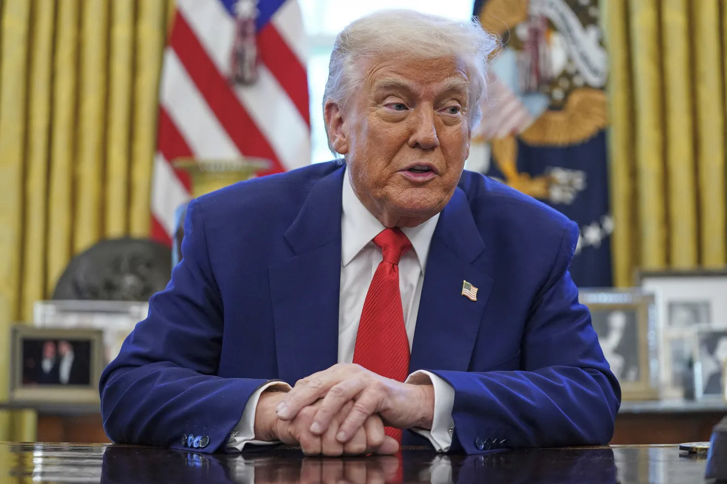 USA president Donald Trump.