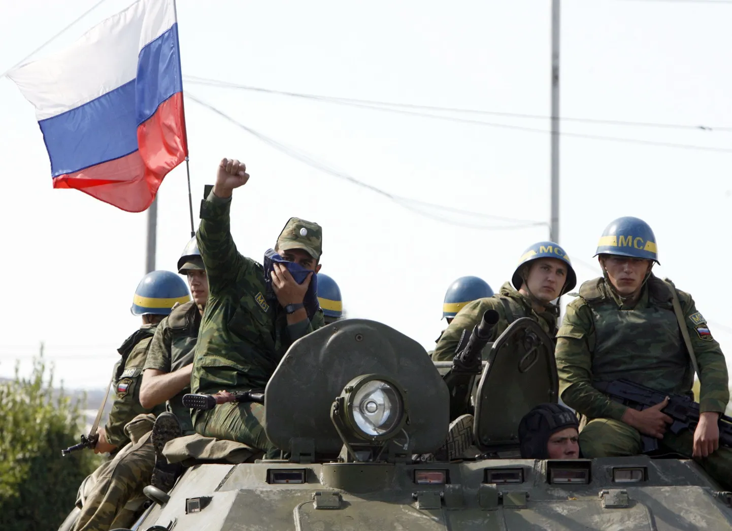 Vene vägede lahkumine Gruusia lääneosas asuvatest kontrollpuntkidest.