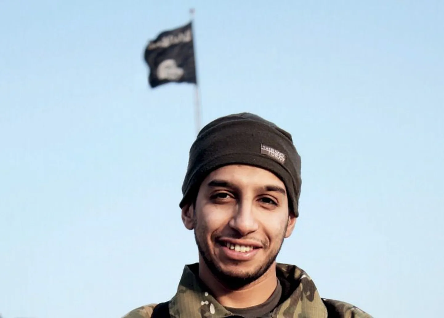 Islamiriigi propagandafoto, millel on  Abdelhamid Abaaoud