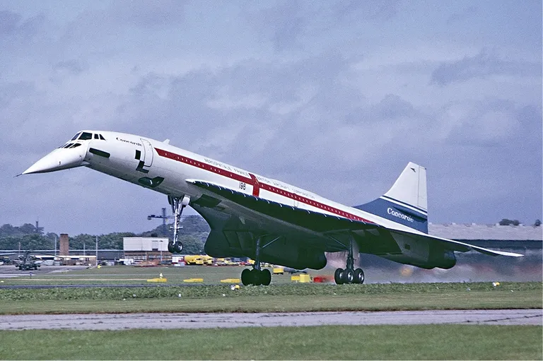 Concorde Farnborough lennuetendusel 7. september 1974.