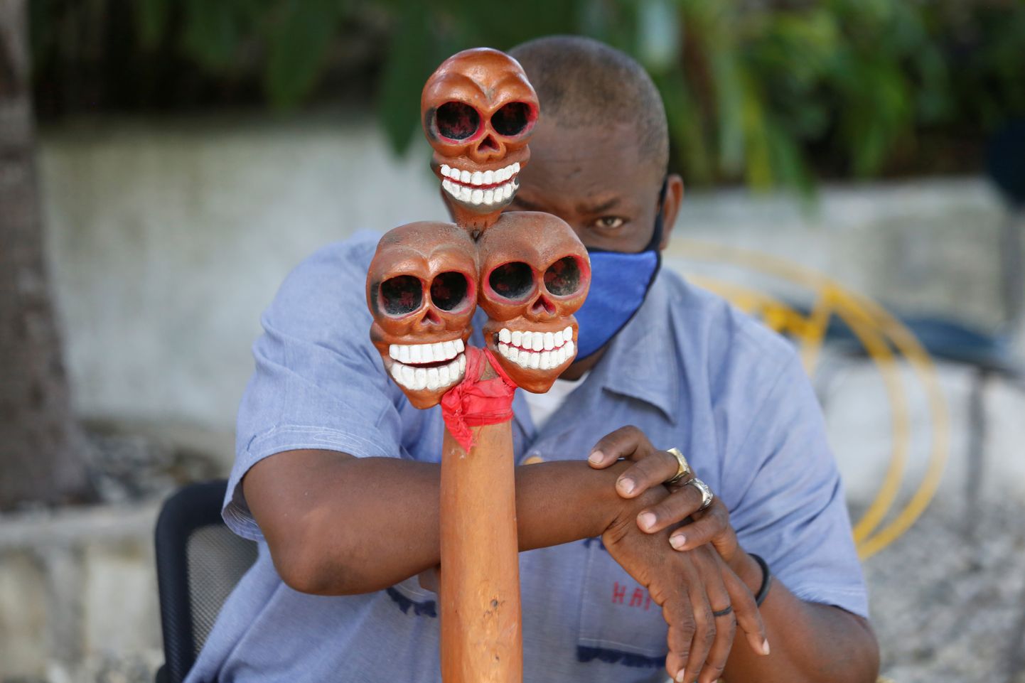 Haiti voodoo-preester.