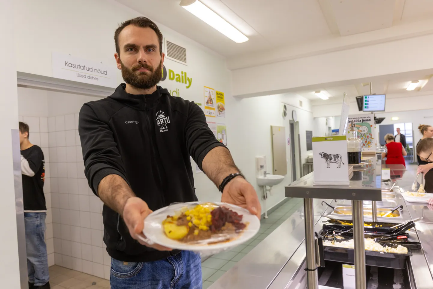 Kristjan Kitsingu lemmikuks on pasta Bologna kastmega, kuid ses retseptis võib makaronid vabalt asendada kartuliga.