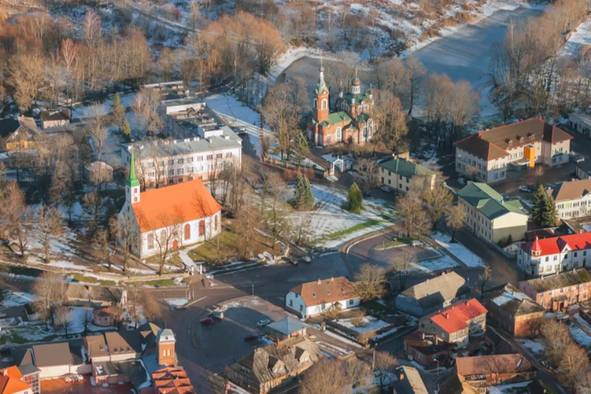 Limbaži, senā Hanzas savienības tirgotāju pilsēta.
