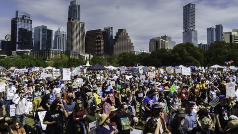 Trumpi-vastastel protestidel osales Ühendriikides vähemalt kaheksa miljonit inimest