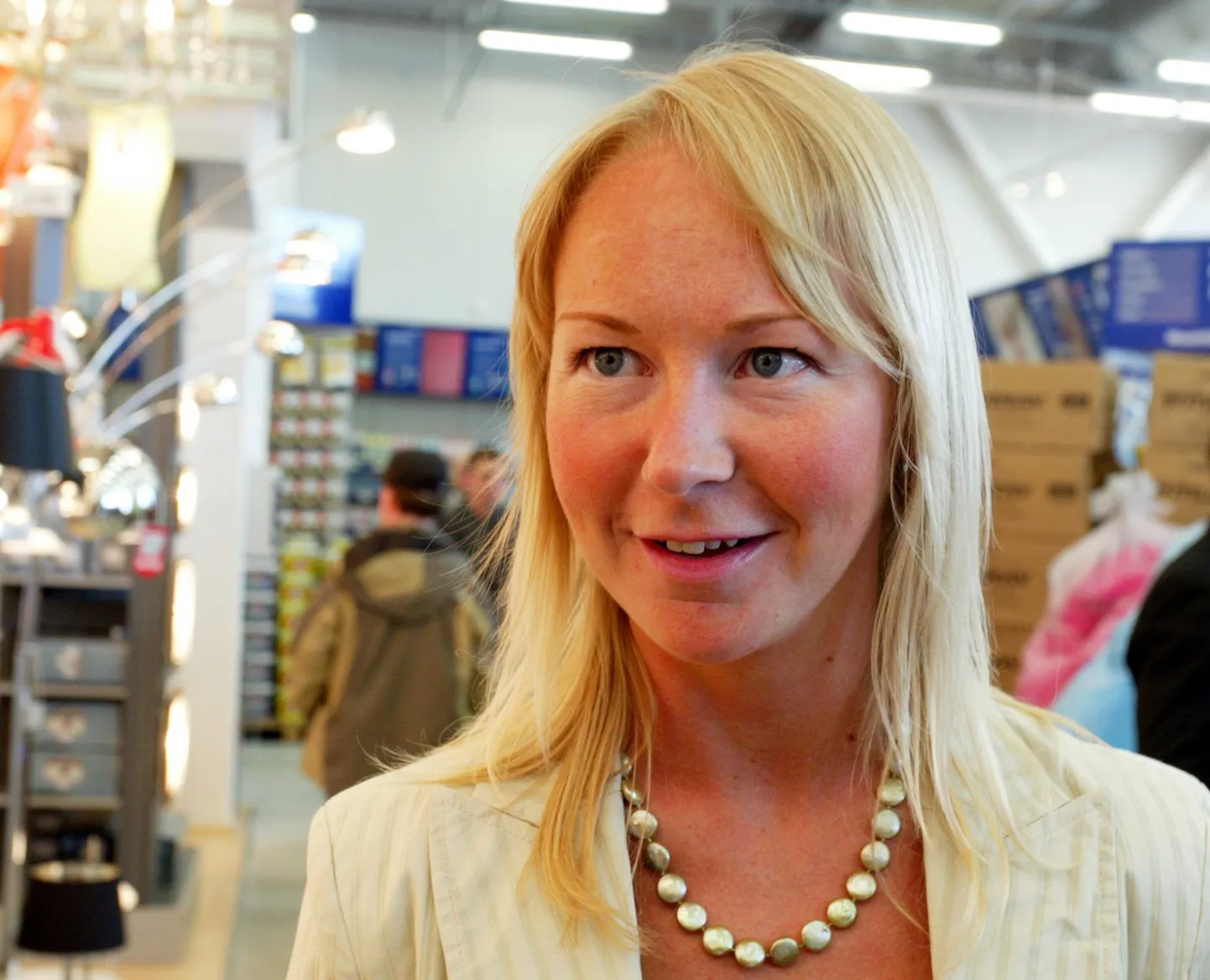 Rautakesko turundusjuht Annika Oja ehituskaupade suurt hinnalangust ei ennusta.