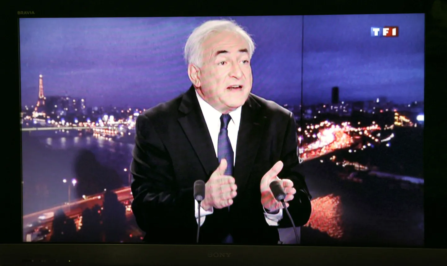 Dominique Strauss-Kahn tänast intervjuud andmas.