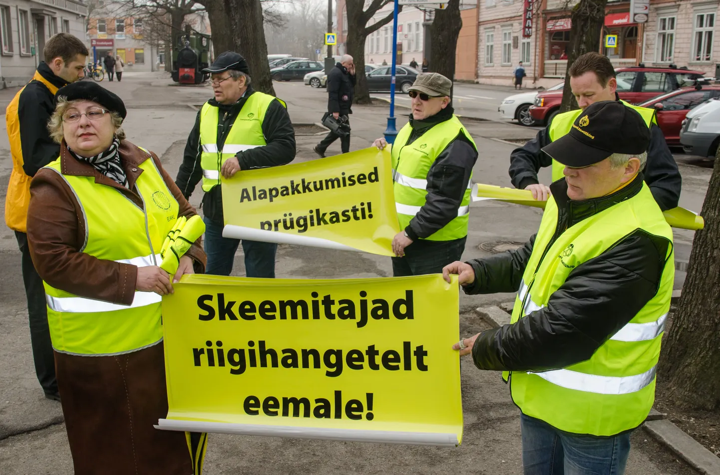 Hiljuti nõudsid palgatõusu ka Pärnu bussijuhid.