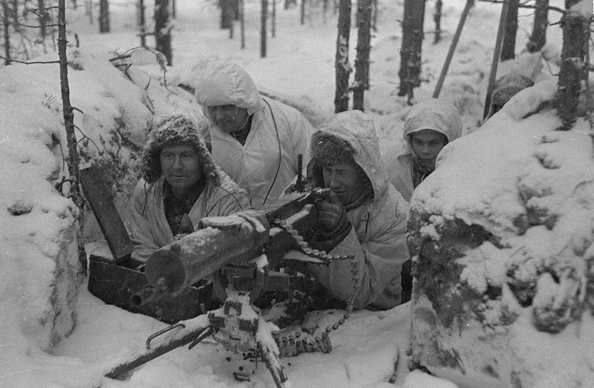 Soome kuulipildujajagu Talvesõjas.