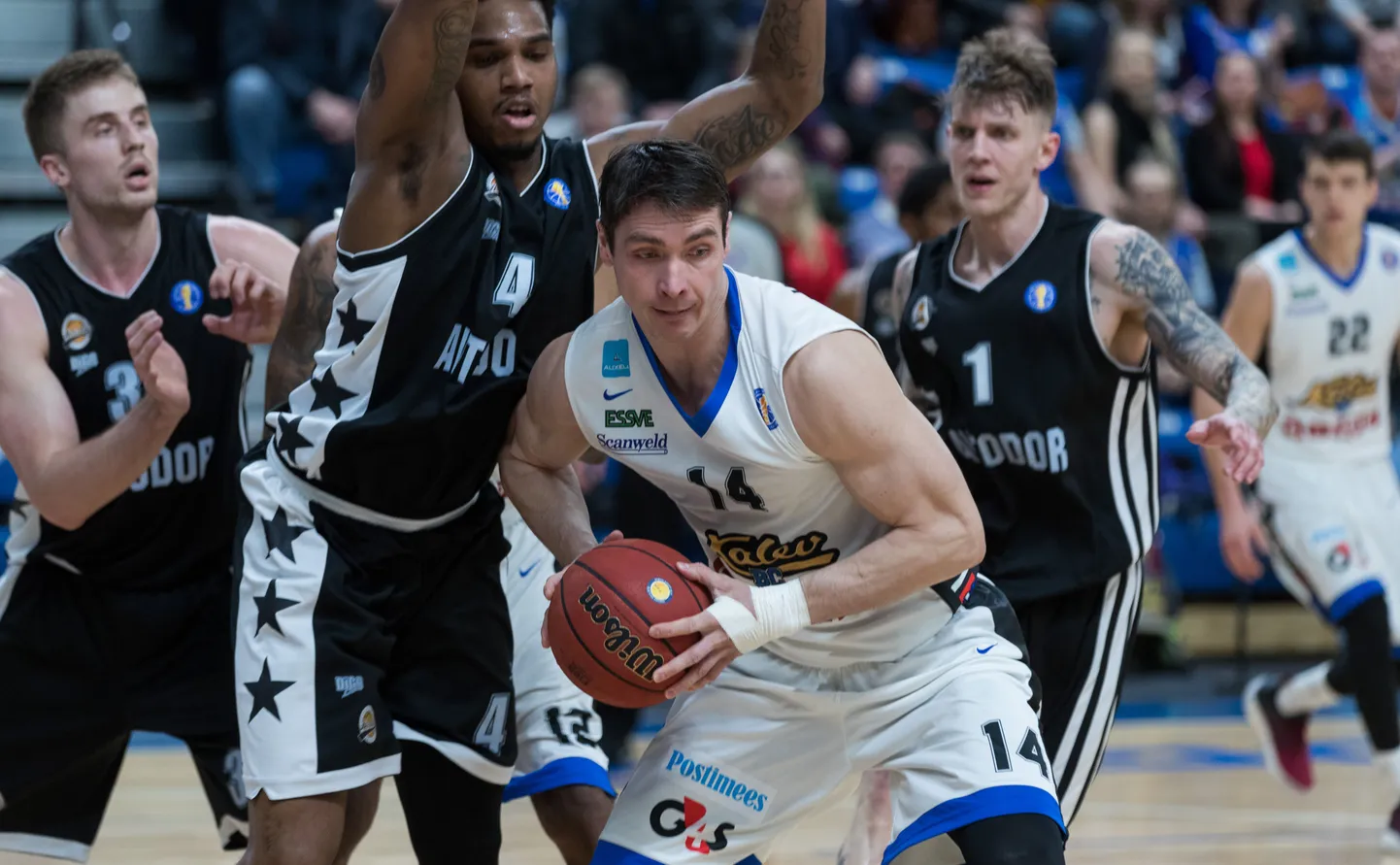 Kristjan Kangur kerkis võtmehetkil Kalevi liidriks.