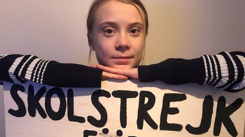 Климатическая активистка Грета Тунберг поделилась новостью о рекордной жаре в Эстонии