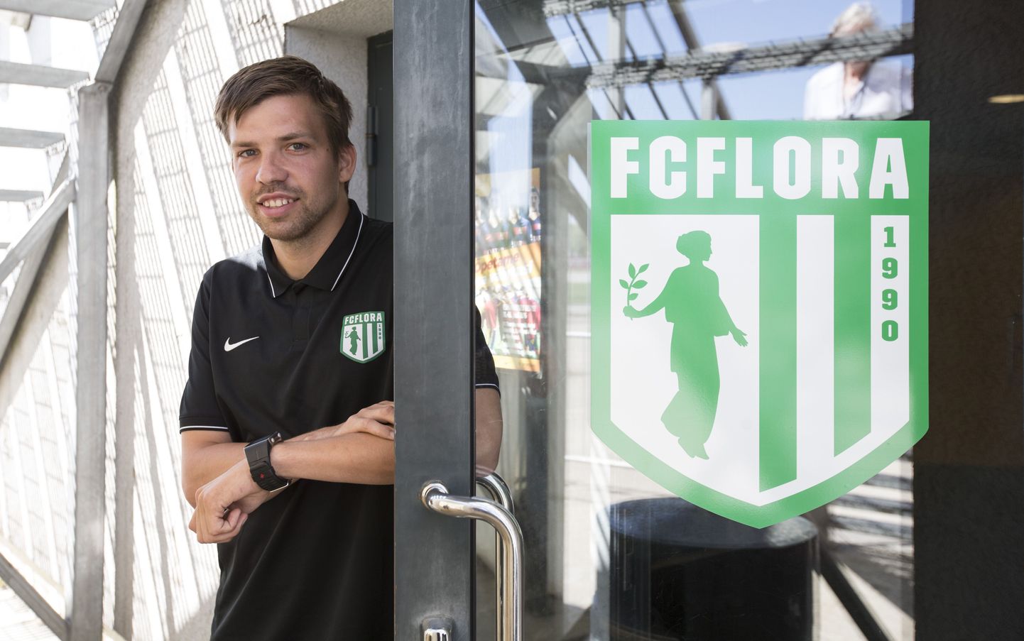 FC Flora president Pelle Pohlak.