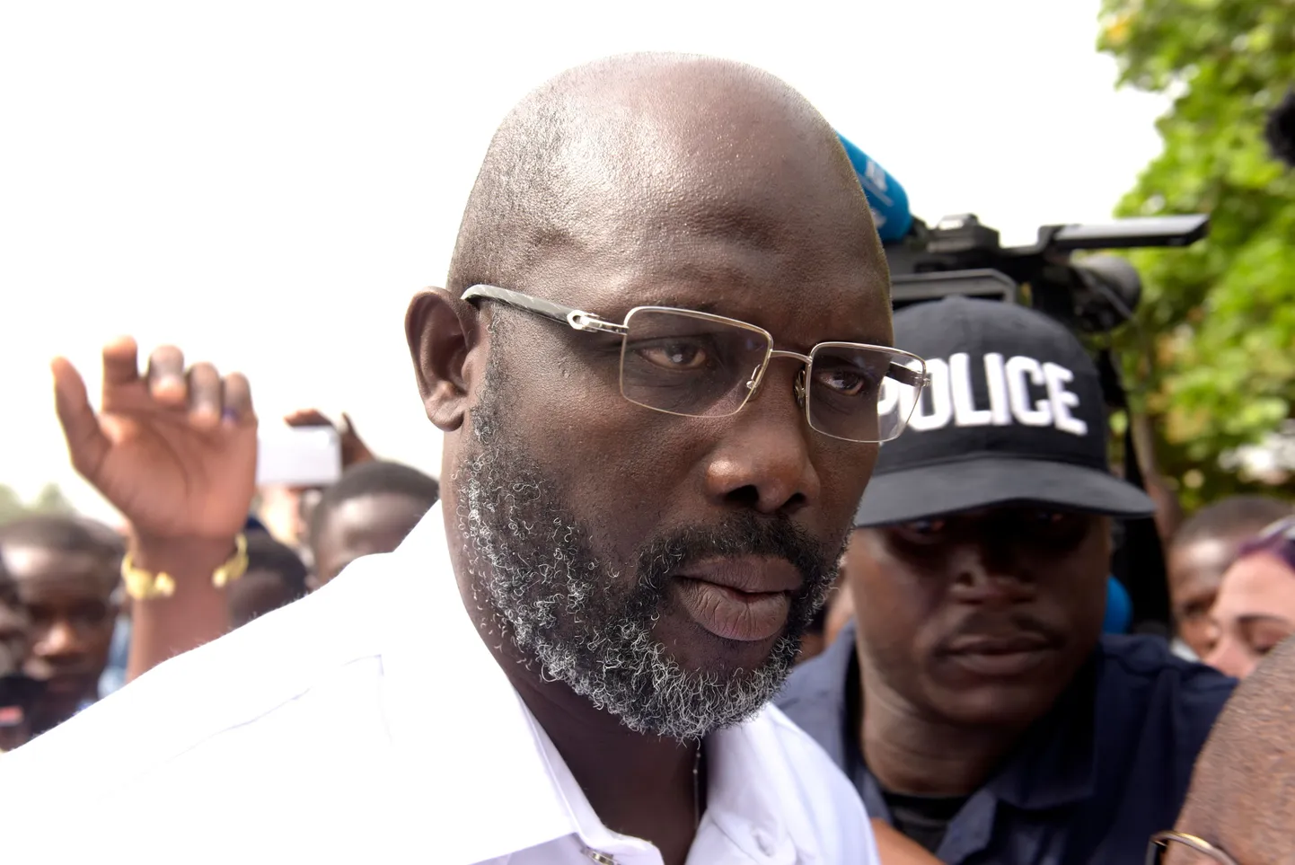 President George Weah.