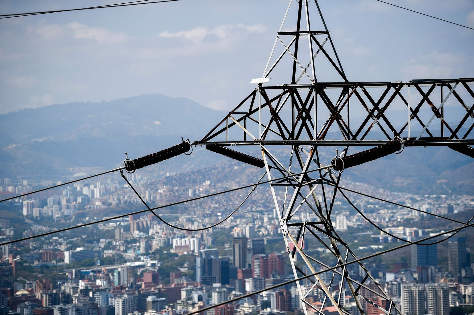 Venezuelas jätkuvad probleemid elektrivooluga.