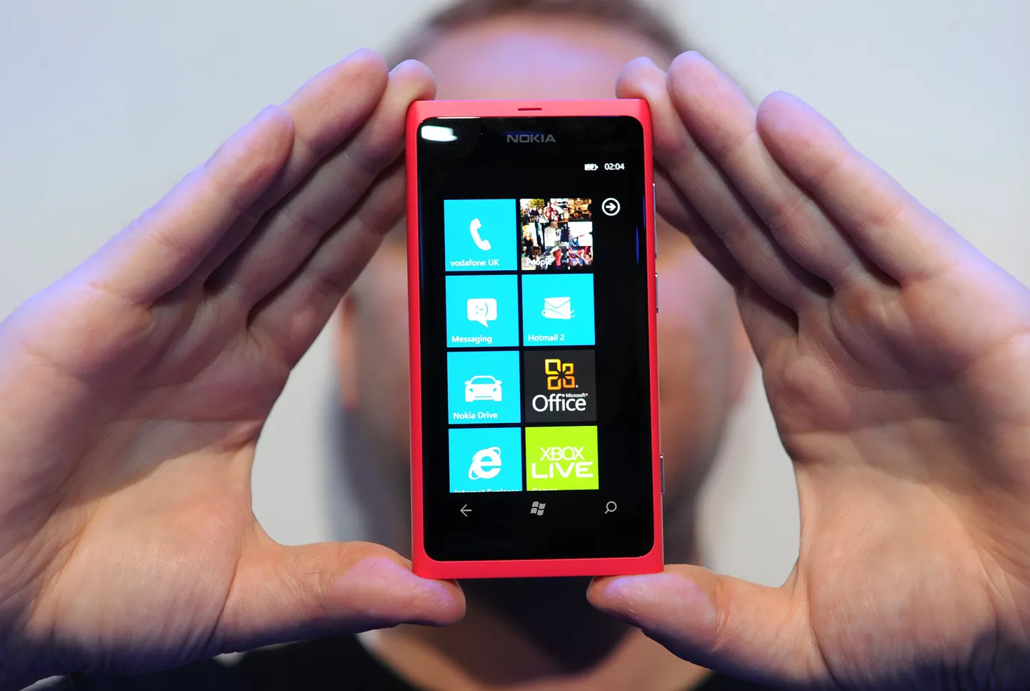 Nokia Lumia 800.