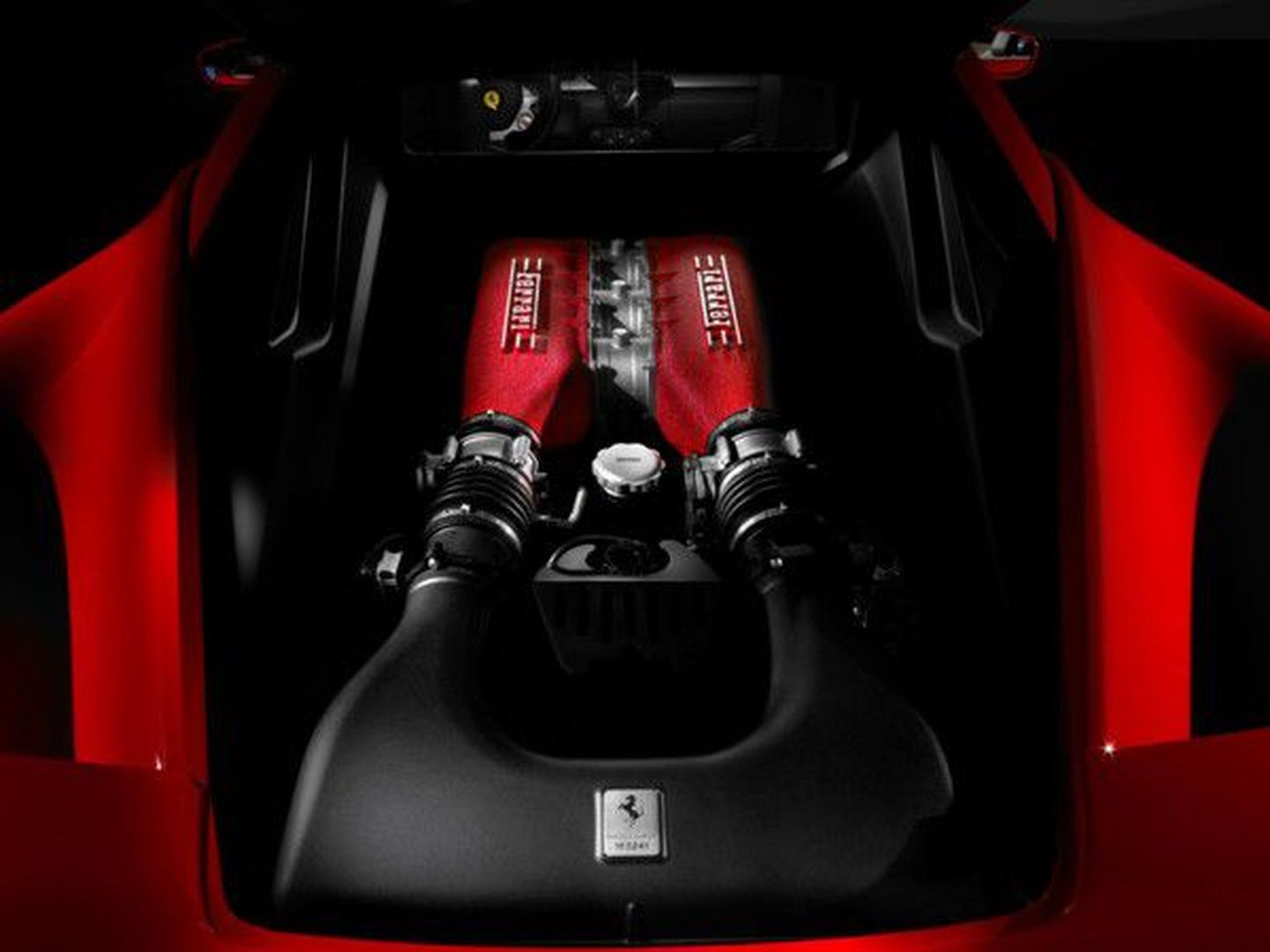 Ferrari 458 mootor.