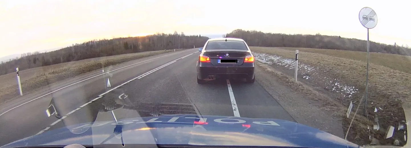 160 km/h kihutanud joobes algaja juht veedab mõned päevad arestis.