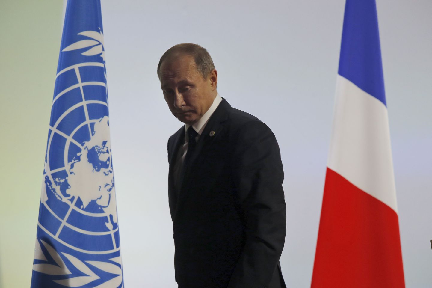 Vladimir Putin kliimakonverentsil.