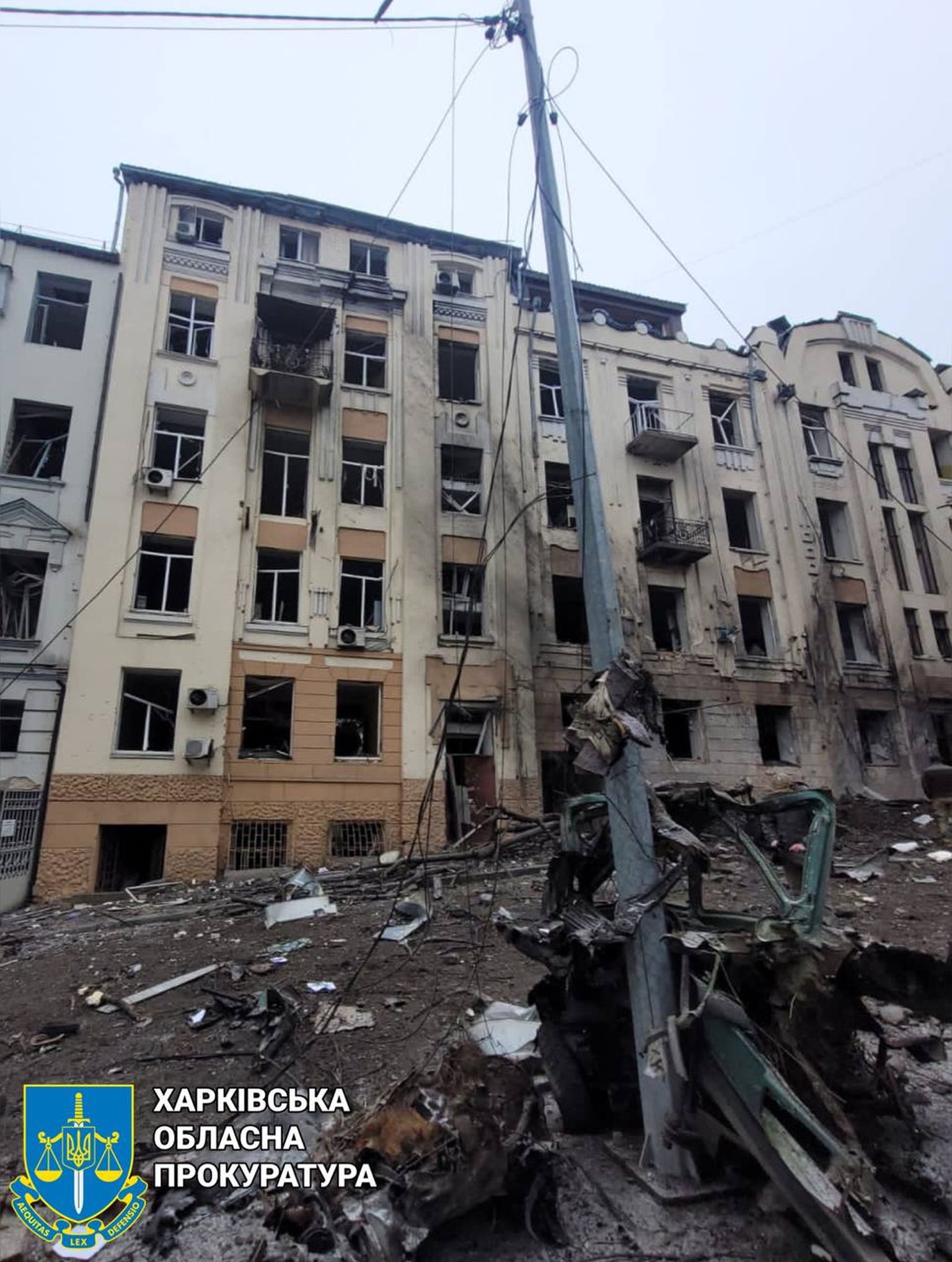 Российская армия обстреляла Харьков. Иллюстративное фото