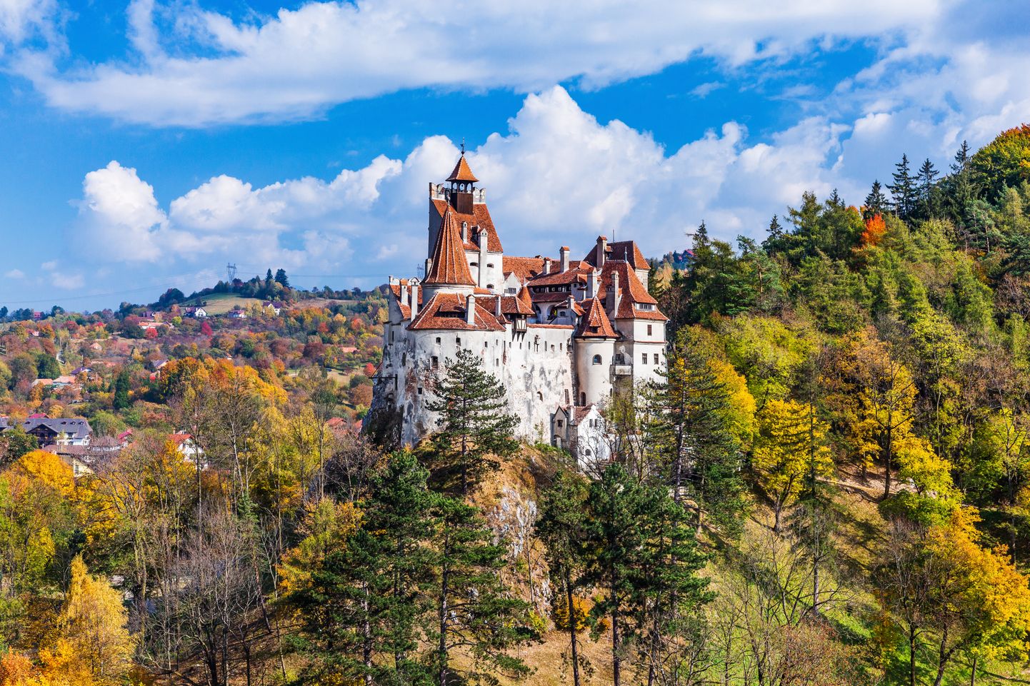 Замок Бран в Трансильвании, Румыния.