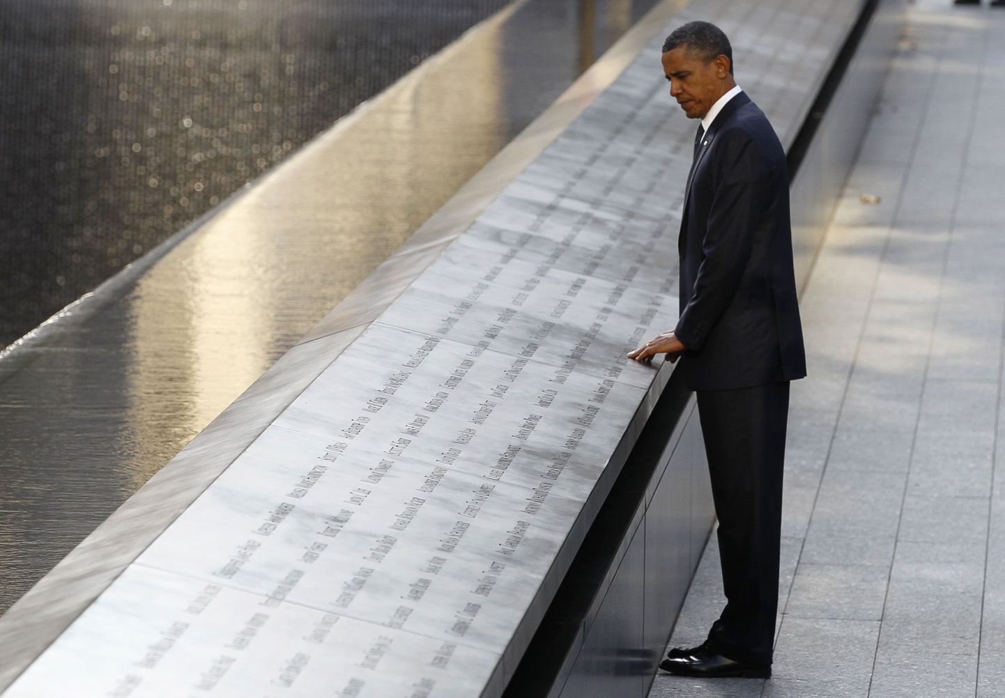 Barack Obama 11. septembri terrorirünnakute aastapäeval.
